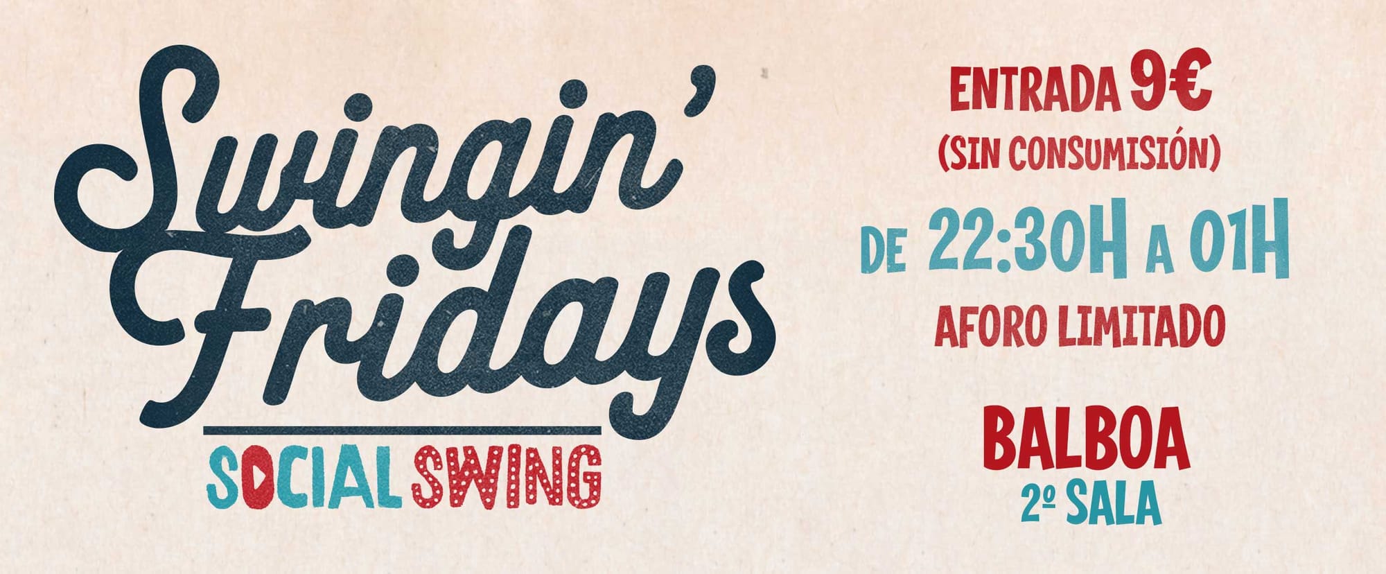Swingin' Fridays by Social Swing – 17 de Abril