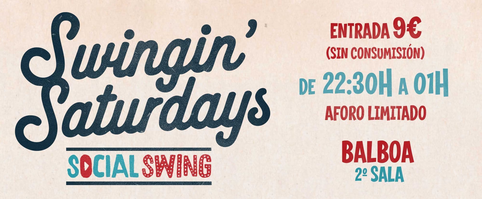 Swingin' Saturdays by Social Swing – 28 de Febrero