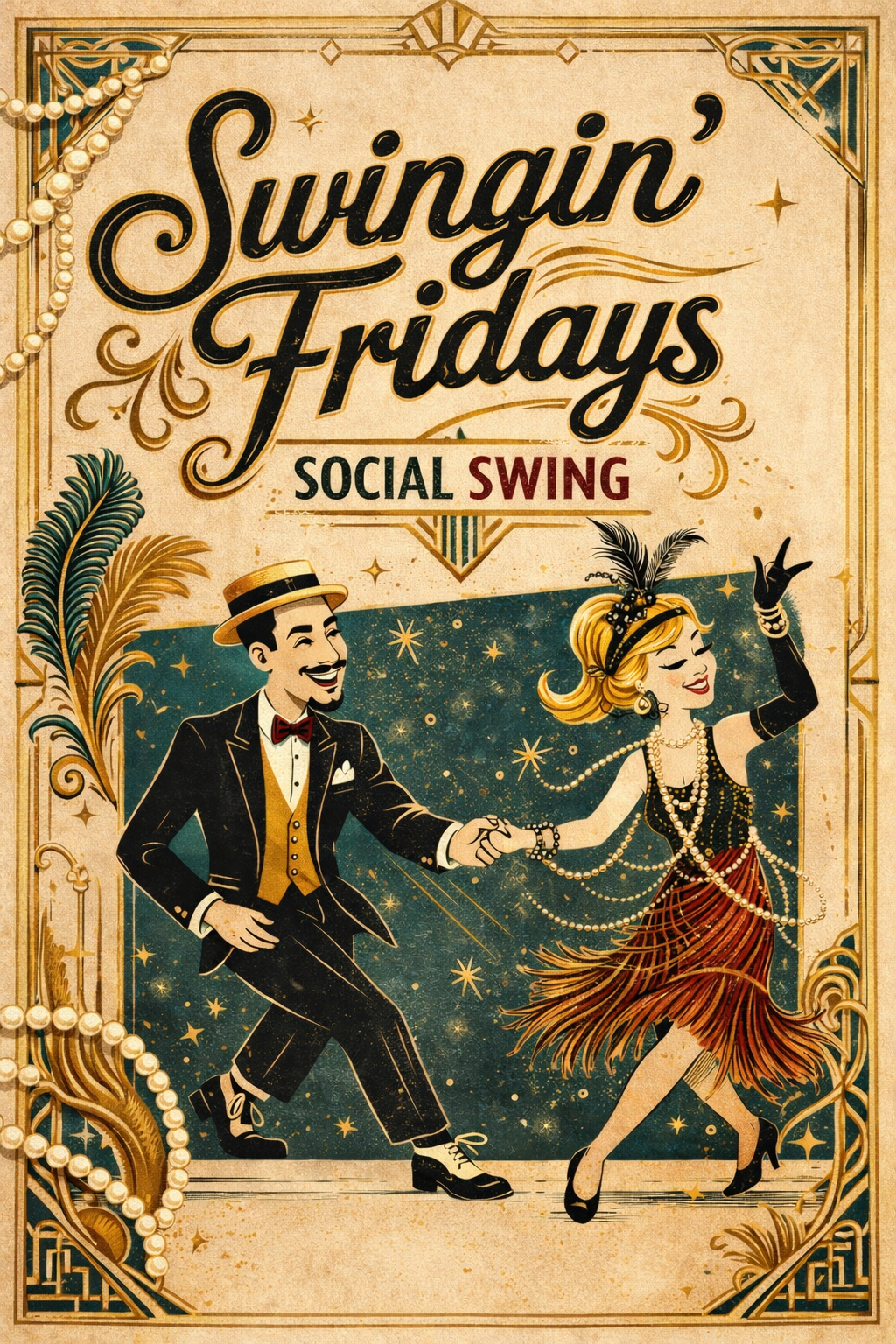 Swingin’ Fridays: Vintage 20s Party 🪶