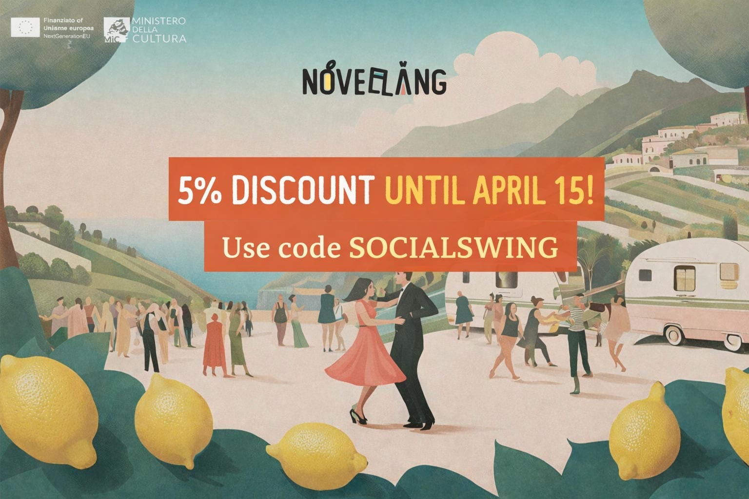5% OFF Novelläng Swing Camp