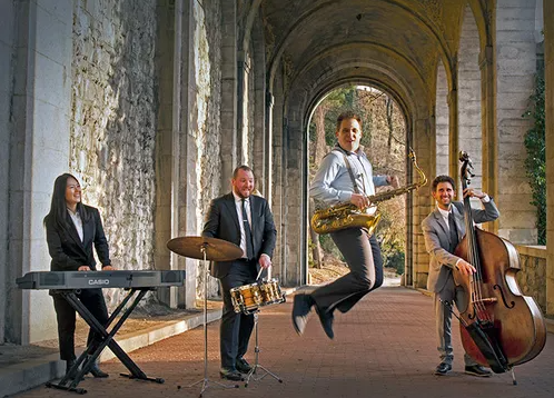 Danny Lipsitz and The Brass Tacks — official ALHC promotional band photograph