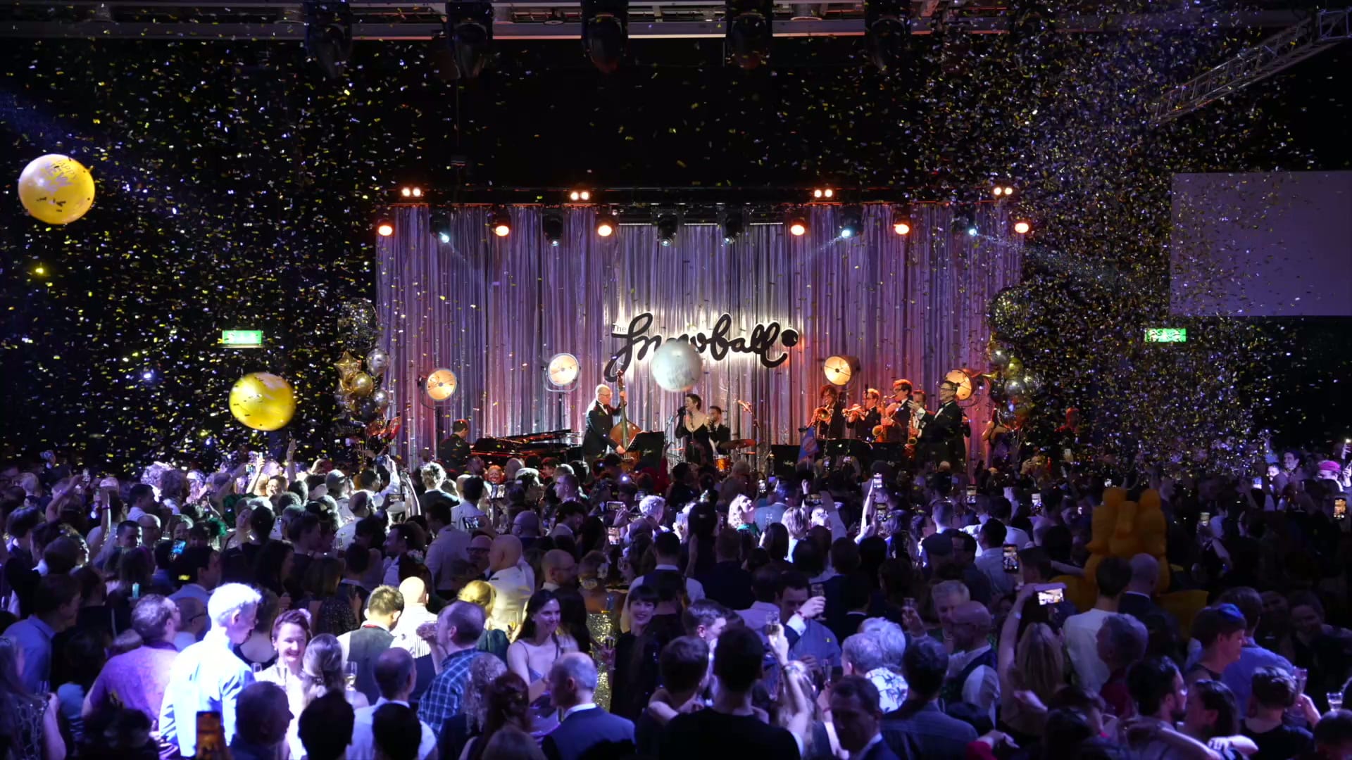 Live music at The Snowball — official promotional image
