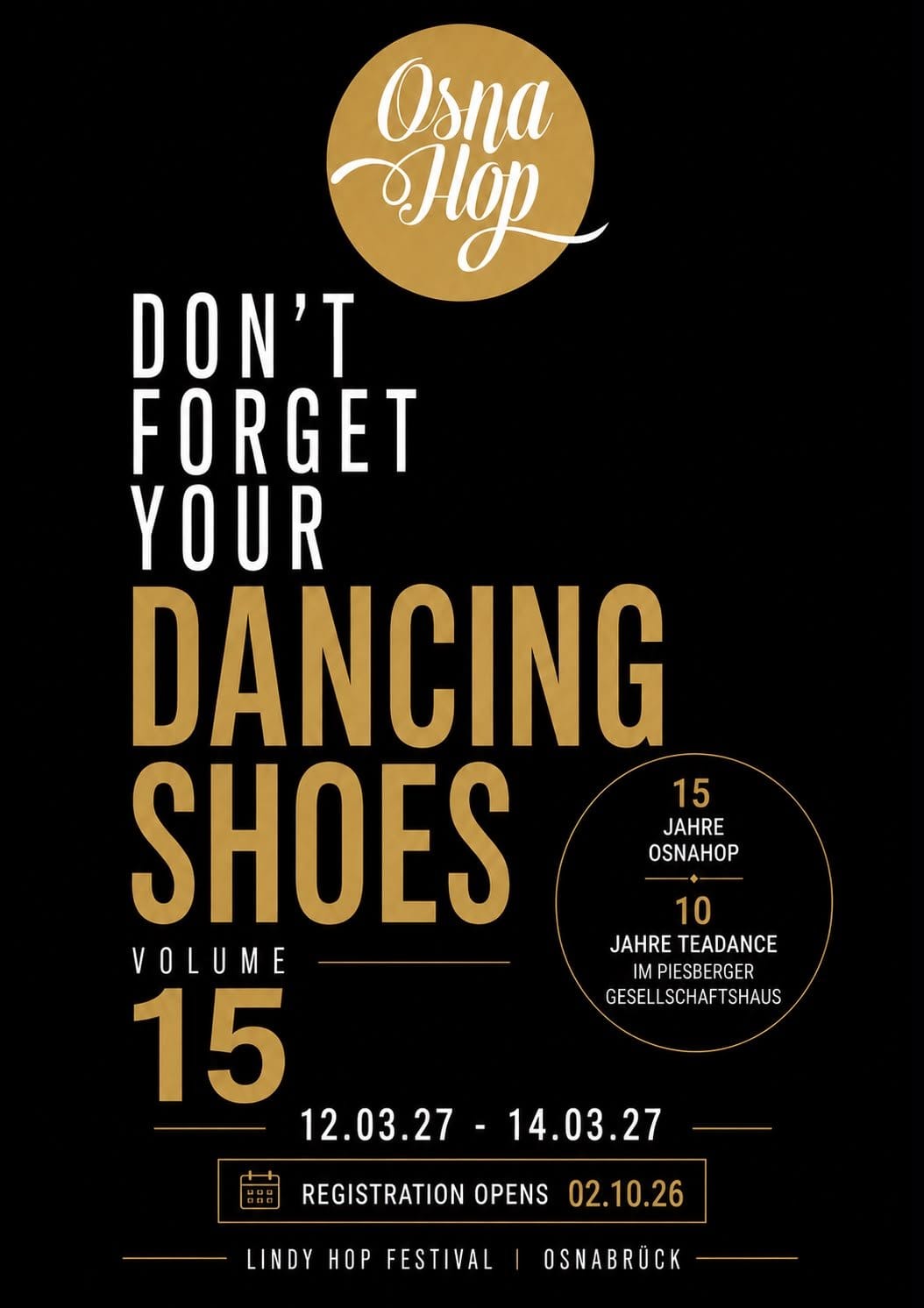 Don't Forget Your Dancing Shoes – Vol. 15