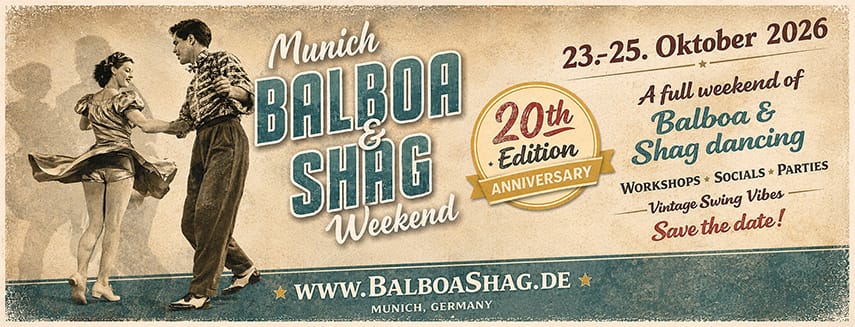 20th Munich Balboa & Shag Weekend 2026