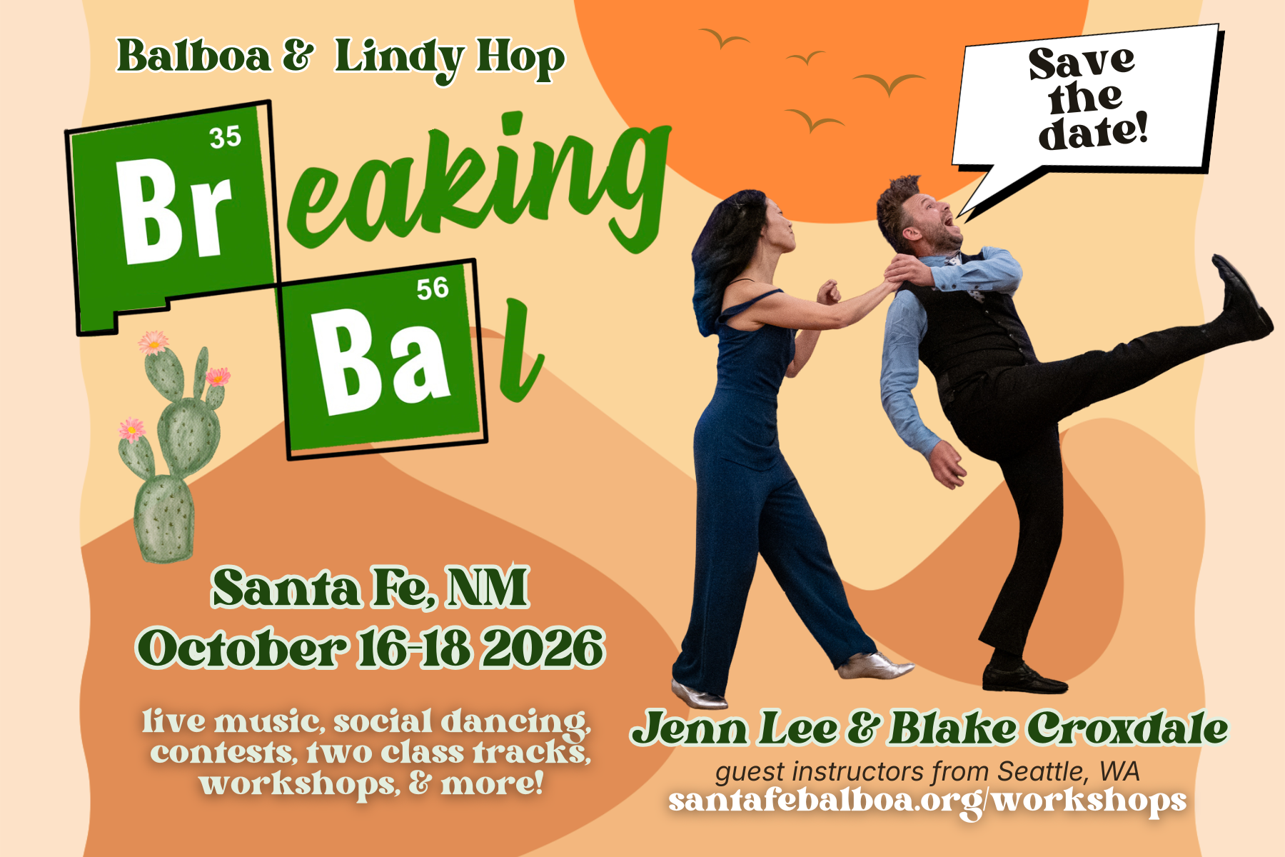 Breaking Bal: Balboa & Lindy Hop Weekend 2026