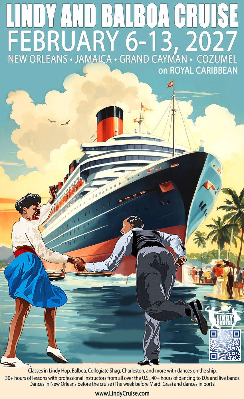Lindy & Balboa Cruise from New Orleans to the Western Caribbean 2027