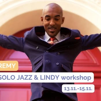 SOLO JAZZ & LINDY HOP vikend delavnica - REMY KOUAKOU KOUAME