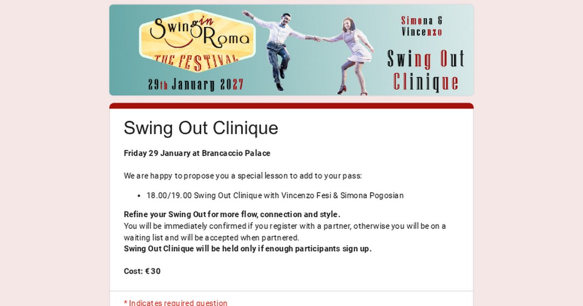 Swing'in Roma